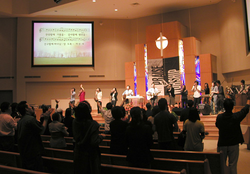 집회 전 은혜로운 찬양