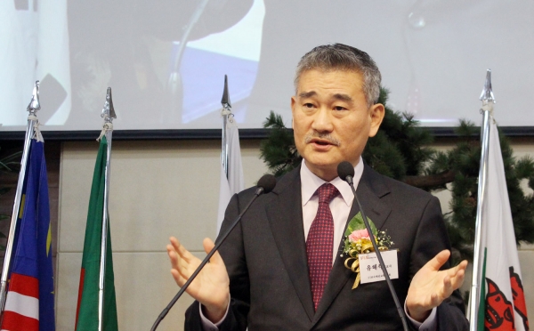 유해석 선교사가 강의하고 있다. ⓒ이대웅 기자