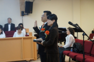동서남북교회가 신상민 목사 위임 및 김은규 목사 이임예배를 드렸다.