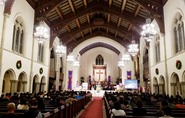 남가주기독교교회협의회 남가주한인목사회 회장단 이취임식