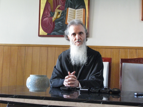 
28일 열린 NCCK 제65회 정기총회에서 정교회 한국대교구장 암브로시오스-아리스토텔리스 조그라포스 대주교가 신임회장으로 선출됐다. ©박용국 기자