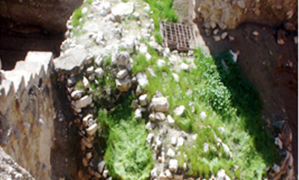 여리고의 만년된 망대