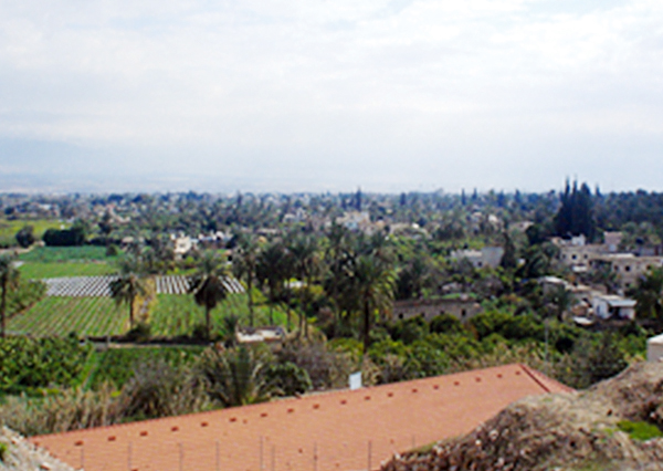 오늘날의 여리고 모습.