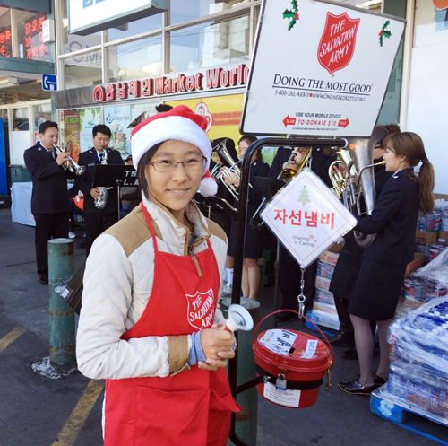 구세군나성교회가 지난 한 달 이상 진행된 자선냄비 모금을 종료했다. 총 모금액은 지난해보다 8천 달러 증가한 4만 8천 달러로 집계됐다. 