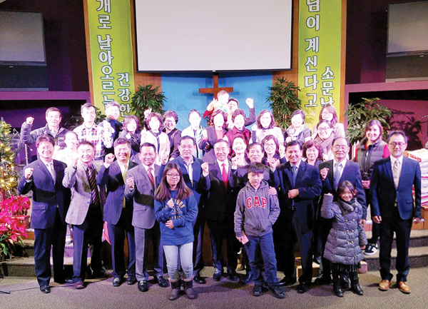 미주 예성 미국서남지방회가 교직자 송년모임을 가졌다.