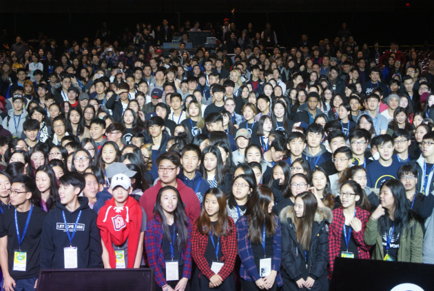 2016 로체스터 GKYM대회 마지막날 참석한 청년들이 기념촬영을 했다.