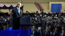 버락 오바마 미국 대통령이 퇴임을 열흘 앞두고 고별 연설을 전했다. ⓒ유튜브 영상 캡쳐