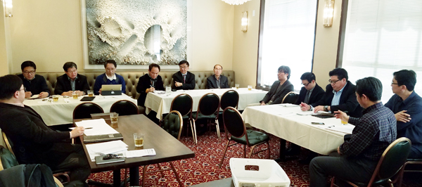 LA 기윤실이 26일 LA 한인타운 내의 한 호텔에서 신년 기자 간담회를 열었다.