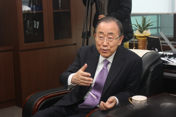 ▲반기문 전 유엔 사무총장