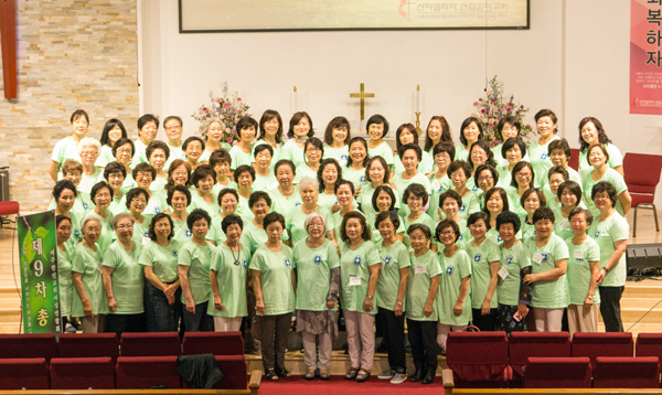 미주한인교회여성연합회 임원들 ⓒ연합회 제공