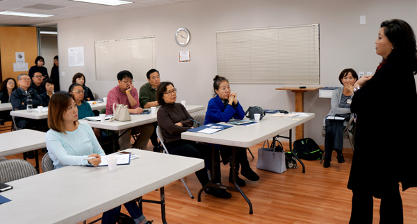 한인가정상담소가 LA에서 위탁가정 설명회를 열었던 모습. 한인가정상담소가 LA 동부 지역에서도 설명회를 연다.