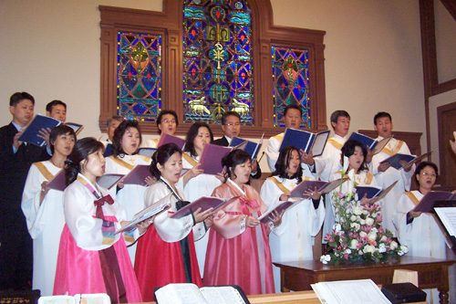 뉴저지 새생명교회 성가대의 특별찬양.