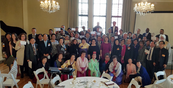 KCCD가 주최한 4.29 조찬기도회에 다양한 종교, 다양한 인종의 사람들이 참석했다.