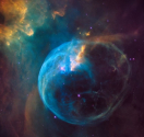 허블망원경으로 관측된 버블성운. ⓒ나사