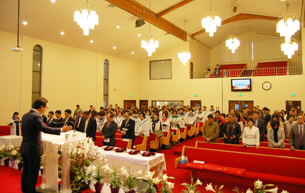 동부교협 부활절 연합예배