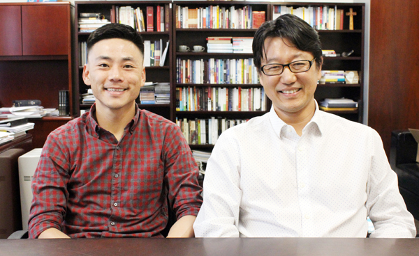 마이클 리 목사와 김태형 담임목사