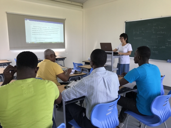 ▲직업학교 수업 모습. ⓒ한교봉 제공