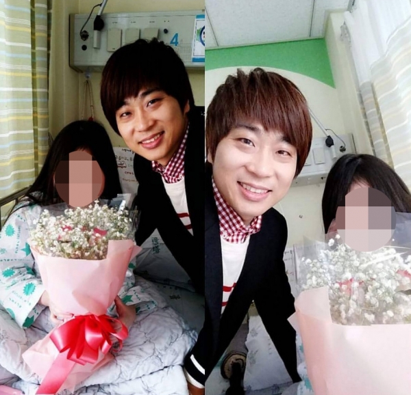 ▲유은성 씨가 예지와 함께 찍은 사진 ⓒ유은성 인스타그램