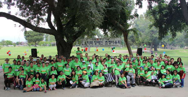 샬롬장애인선교회가 장애인 가족 초청 야유회를 열었다.