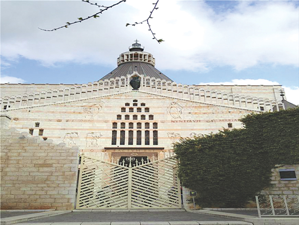 수태고지 교회 전경