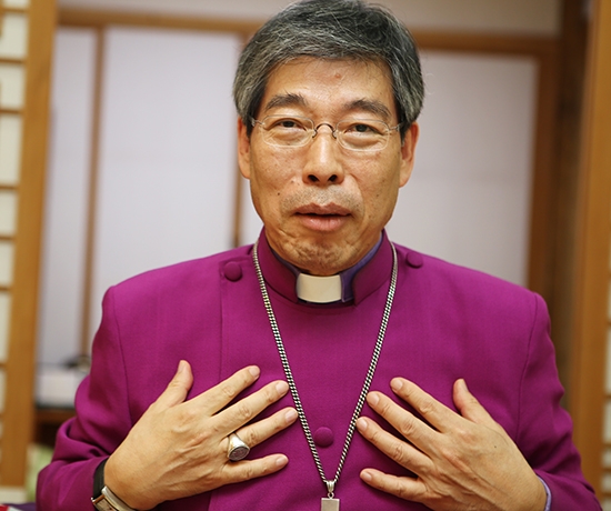 ▲대한성공회 김근상 주교