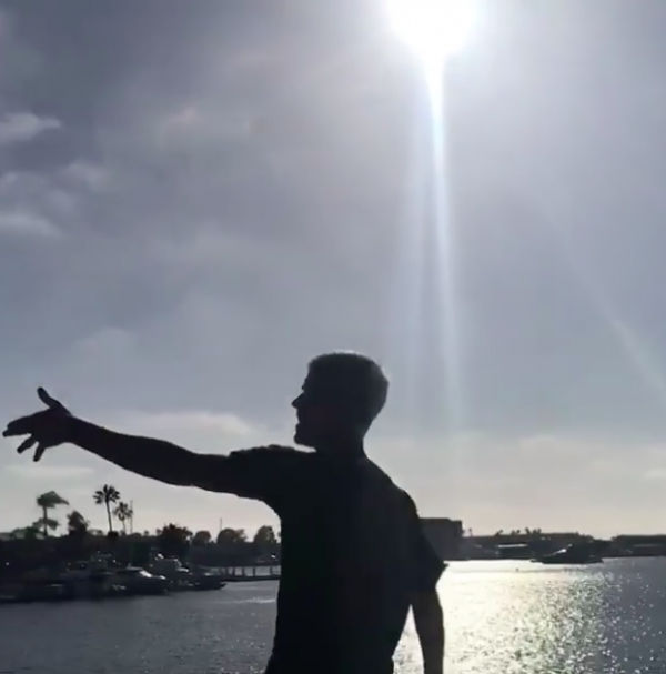 ▲저스틴 비버가 호주 힐송교회에서 예배 드린 후 인스타그램에 올린 사진. ⓒ저스틴 비버 인스타그램