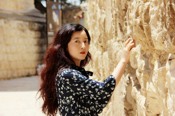 ▲뮤직비디오 촬영 중인 배우 이아린. ⓒ이아린 인스타그램