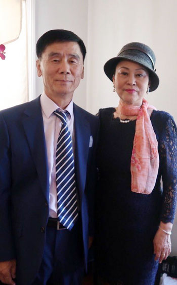 정창균 목사와 정태미 사모 