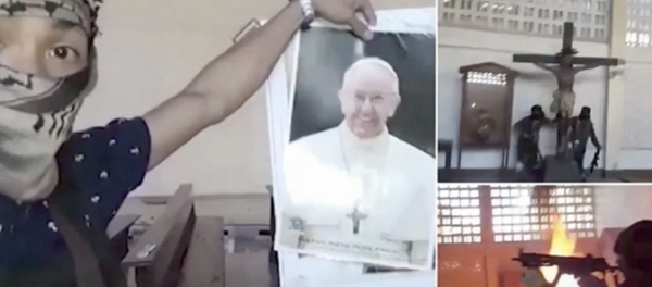 ▲IS가 공개한 영상들. ⓒ선전 영상 캡쳐