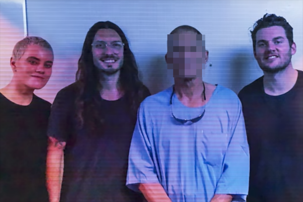 ▲힐송 유나이티드 멤버들이 교도소에 방문해 수감자들과 친교를 나누었다. ⓒ유튜브 영상 캡처