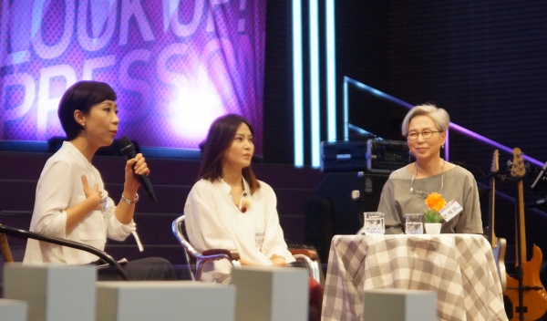 ▲(왼쪽부터) 정선희. 추상미. 문애란. ⓒ김신의 기자