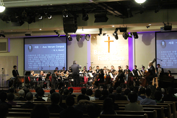 故 임동선 목사를 추모하는 음악회가 열렸다. 