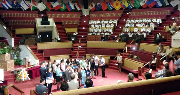 기쁜우리교회의 가족연합예배 모습