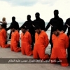 이슬람국가(IS)가 지난 2015년 2월 이집트 콥트 기독교인 21명을 참수하기 전 위협하는 모습. ⓒTKList.