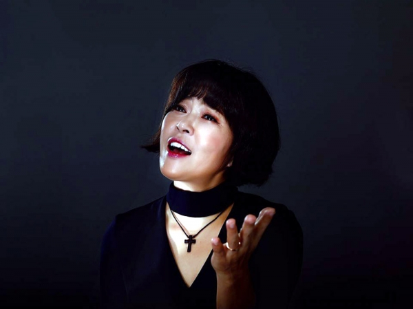 ▲조혜련 집사의 앨범 재킷 사진.