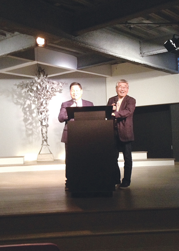 김성은 목사와 이종용 목사