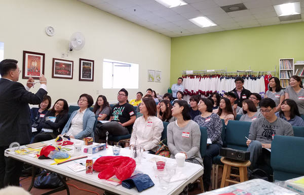 어린이전도협회 새소식반 강습회 모습