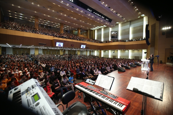 ▲다니엘기도회가 진행되던 모습 ⓒ다니엘기도회