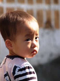 북한의 어린이 모습. ⓒ오픈도어선교회