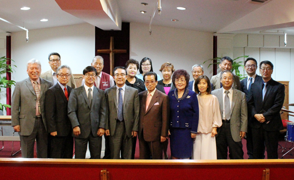 총회를 마친 후 기념촬영