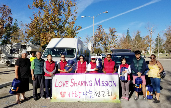 창대교회와 사랑나눔선교회가 함께 소외된 이웃들에게 사랑을 나누었다.