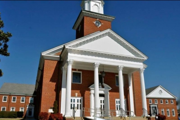 잭슨빌에 위치한 트리니티 연합감리교회 건물. ⓒ트리니티 연합감리교회