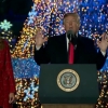 ▲크리스마스 트리 점등식에서 발언하고 있는 트럼프 대통령 ⓒ백악관 유튜브 영상 캡쳐