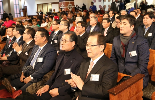 예배 참석자들 모습. ⓒ교회 제공