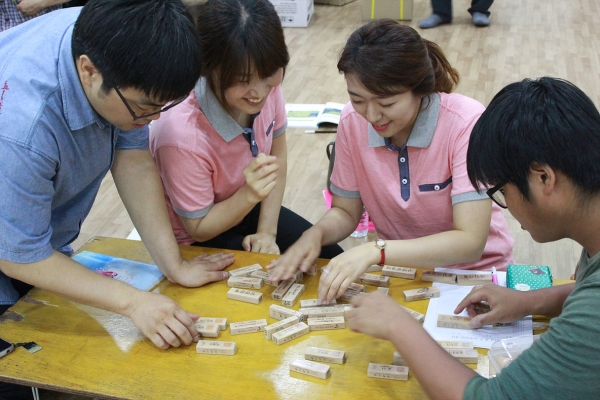 ▲오감성경 체험활동 모습. ⓒ오감성경 제공