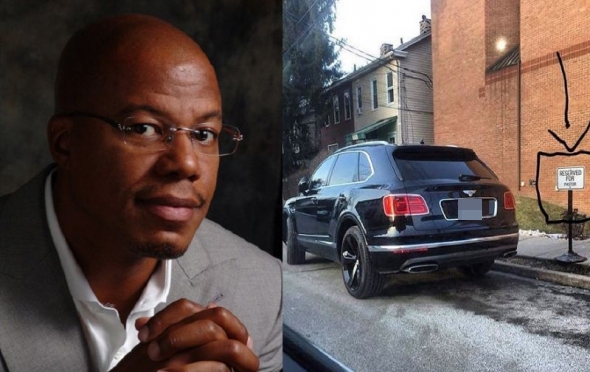 ▲윌리엄 커티스 목사와 그의 벤틀리 차량 ⓒ마운트아라라트 침례교회, 페이스북