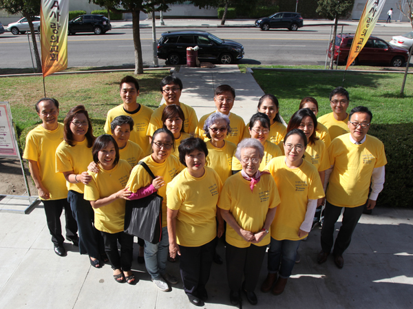 LA사랑의교회 예수 사랑 나눔센터의 전도자들