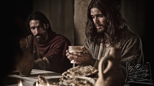 ▲최후의 만찬의 자리에 함께 있는 예수님과 유다. ⓒ sharesonofgod.com