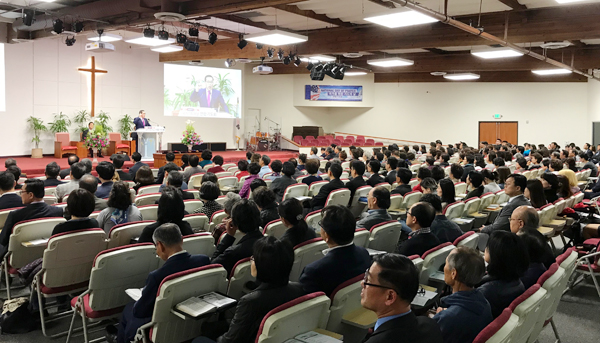 국가 기도의 날 기도회가 주님세운교회에서 열렸다. 