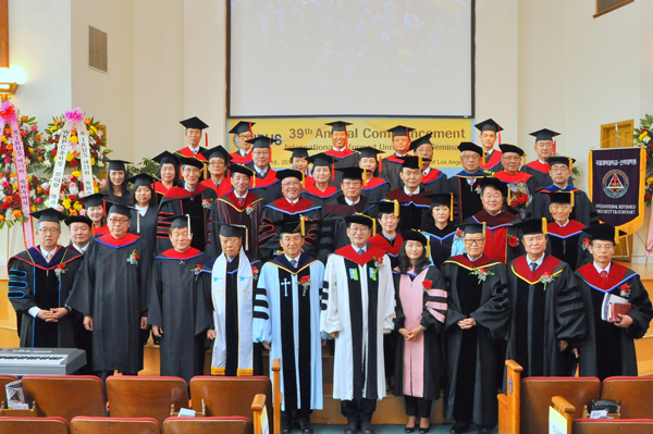 국제개혁대·신대원 제39회 학위수여식 거행